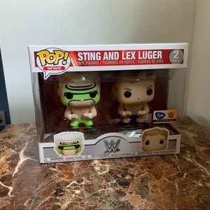 Funko Pop Sting and Lex Luger